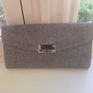 Gorgeous Jimmy Choo clutch with strap